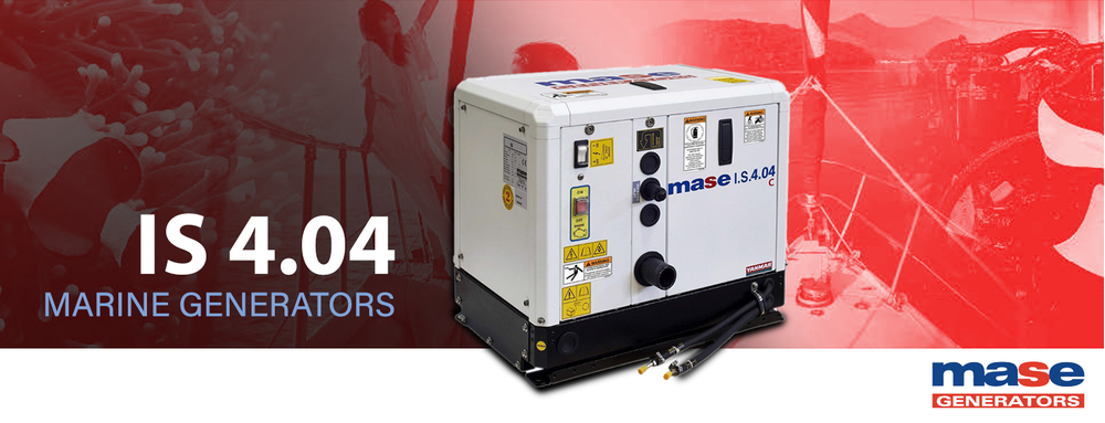 MASE GENERATORS - INTERCOOLER IS 4.04 - 3.2 KW - 60Hz - 3600 RPM IS-4-04 - MAIN